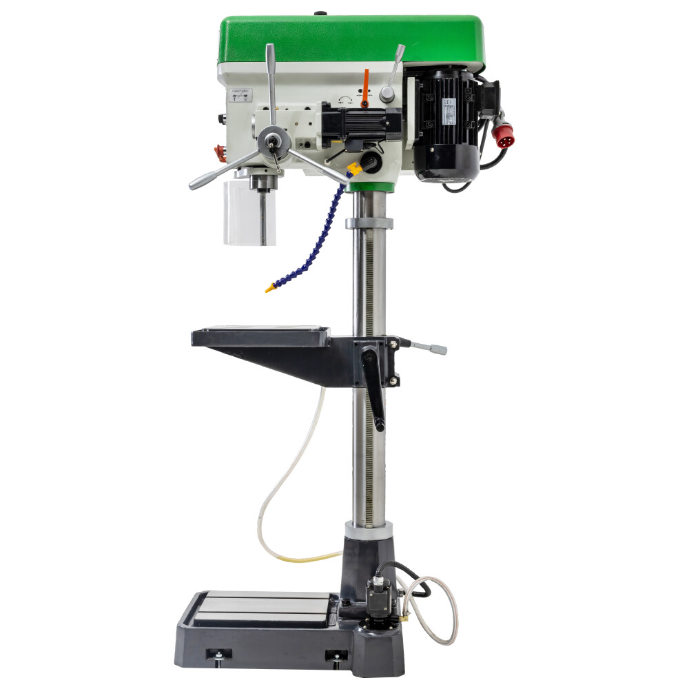 Kolomboormachine 32 mm met tapfunctie, automatische voeding en variabel toerental