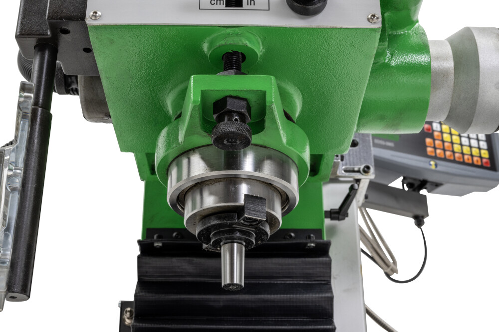 Tandwiel boorfreesmachine met digitale uitlezing