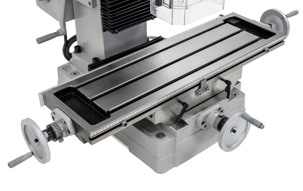 Tandwiel boorfreesmachine met digitale uitlezing