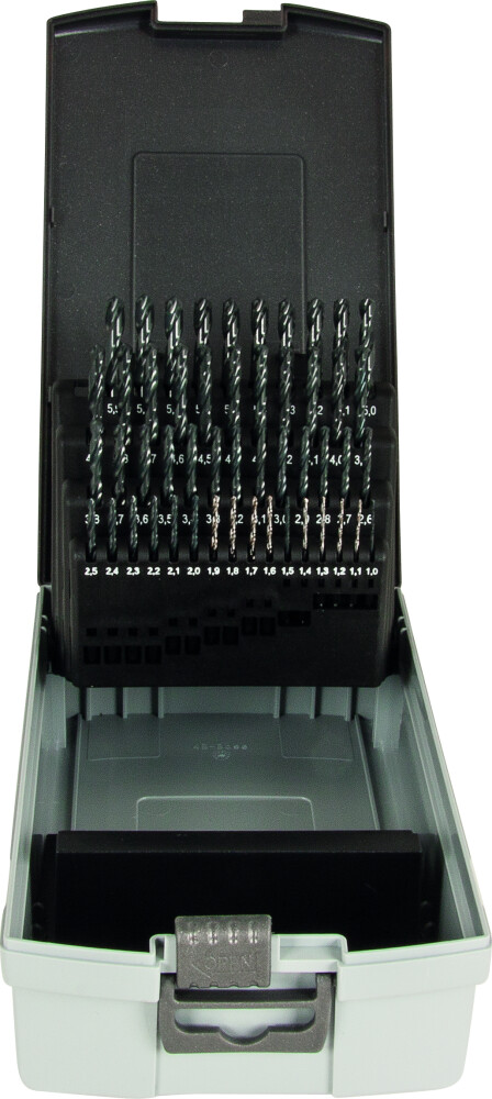 Metaalborenset HSS DIN 338 51 delig 1-5,9 mm