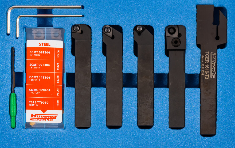 Set misc. turning tools 16x16