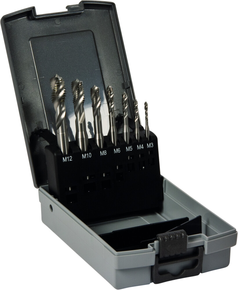 Set HSSE Machine taps, uncoated