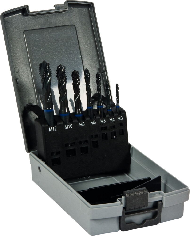 Set HSSE Machine taps, uncoated