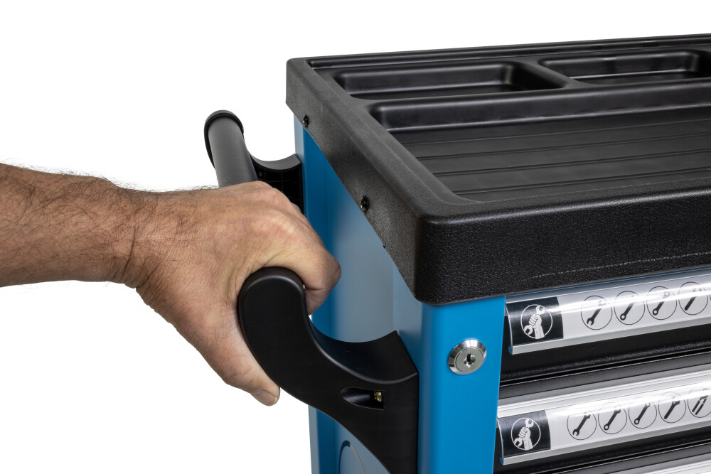 Tool trolley - 154 pieces