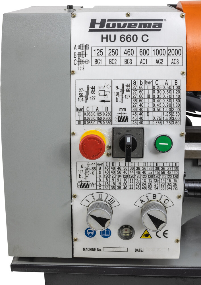 Drehmaschine 280x660 mm