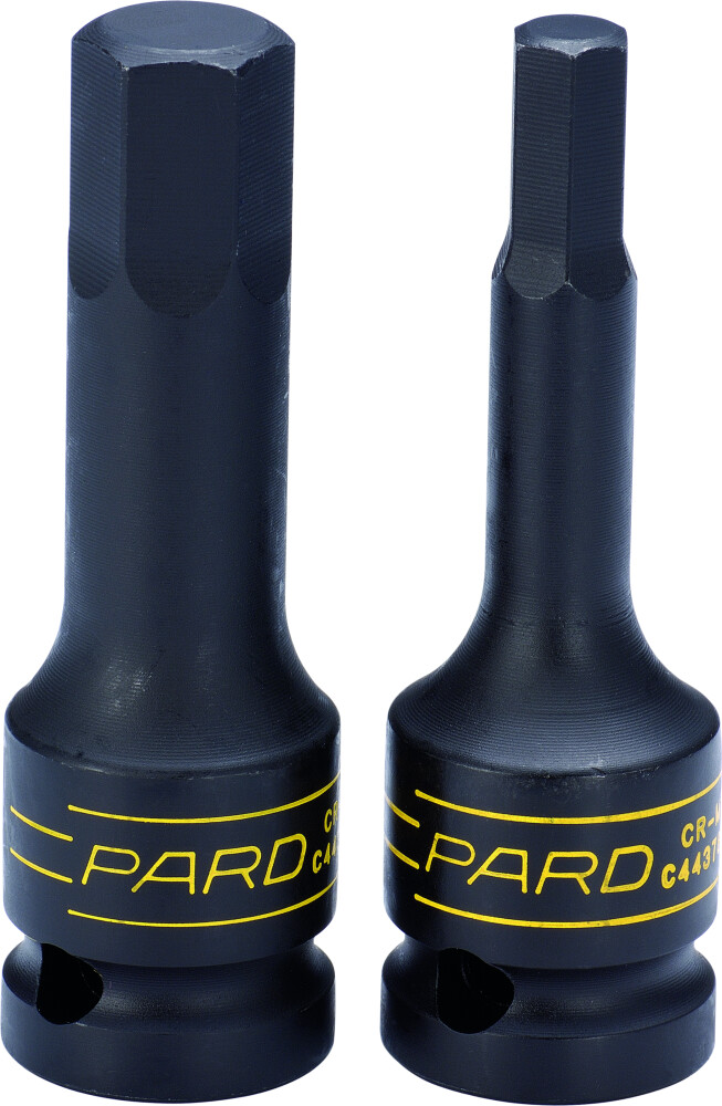 1/2'' DR. Hex impact socket bit (one-piece)