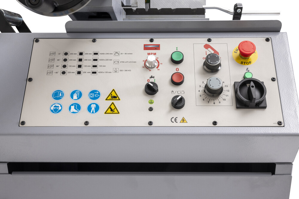 Bandsaw machine 255 mm with variable speed