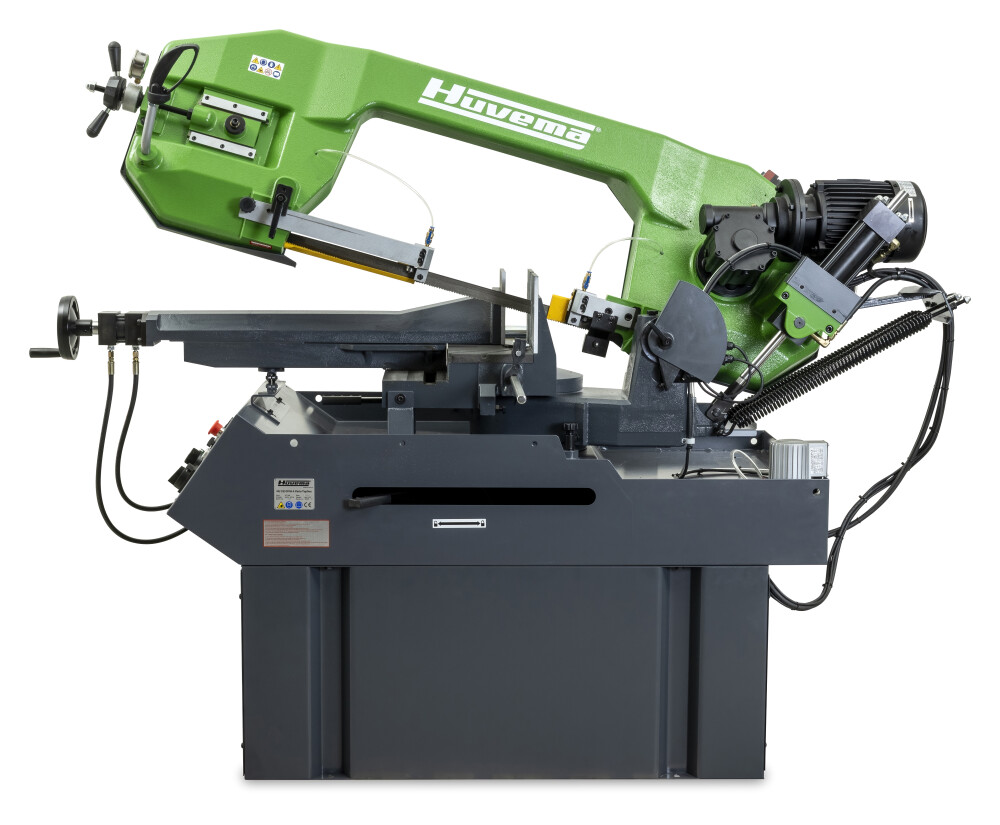 Bandzaagmachine 355 mm met variabel toerental én automatische klemming