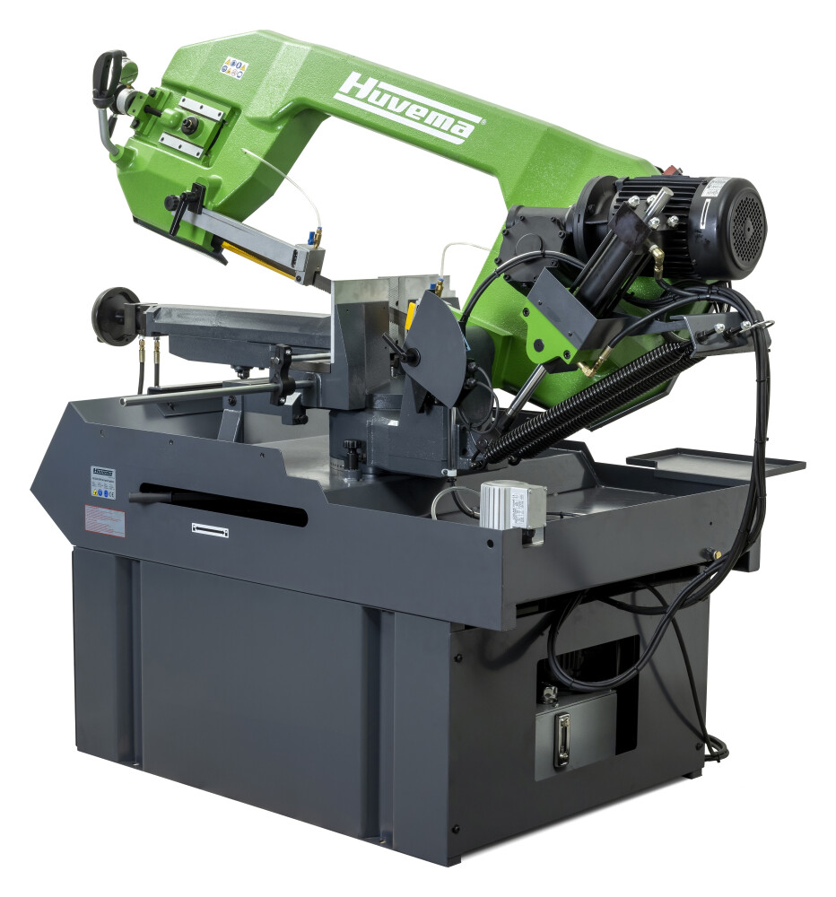 Bandzaagmachine 355 mm met variabel toerental én automatische klemming