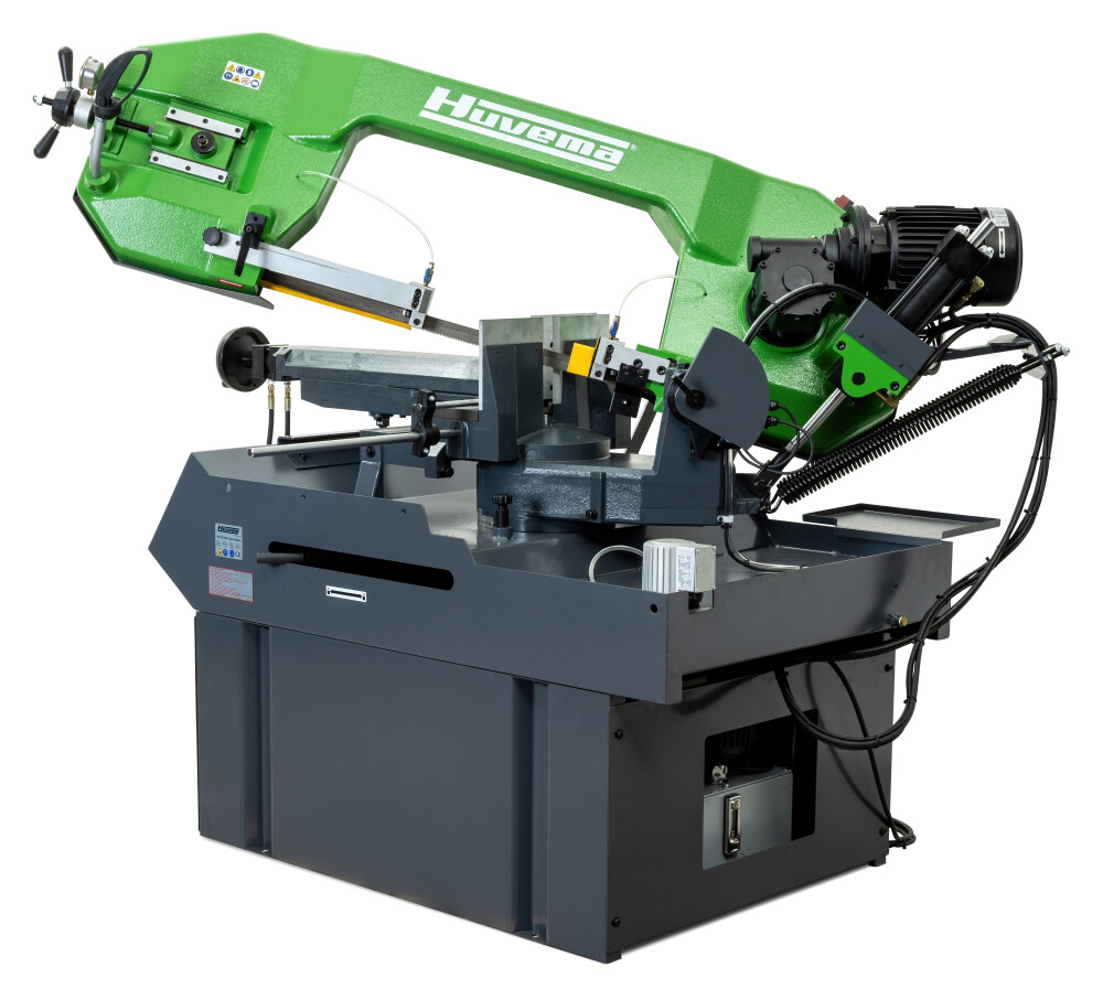 Bandzaagmachine 355 mm met variabel toerental én automatische klemming