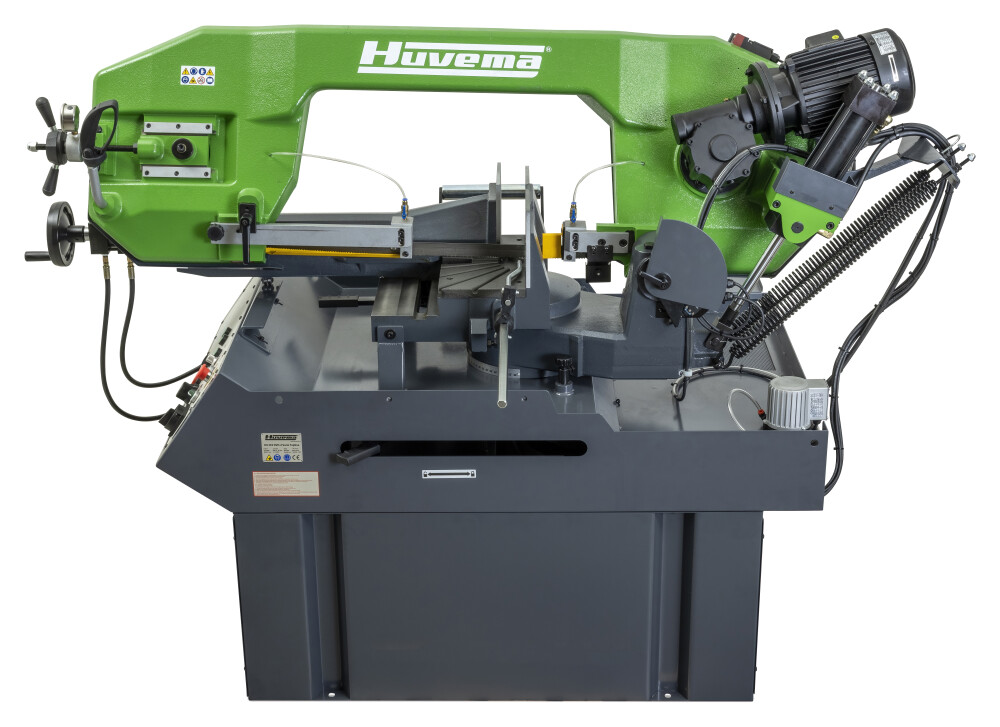 Bandzaagmachine 355 mm met variabel toerental én automatische klemming