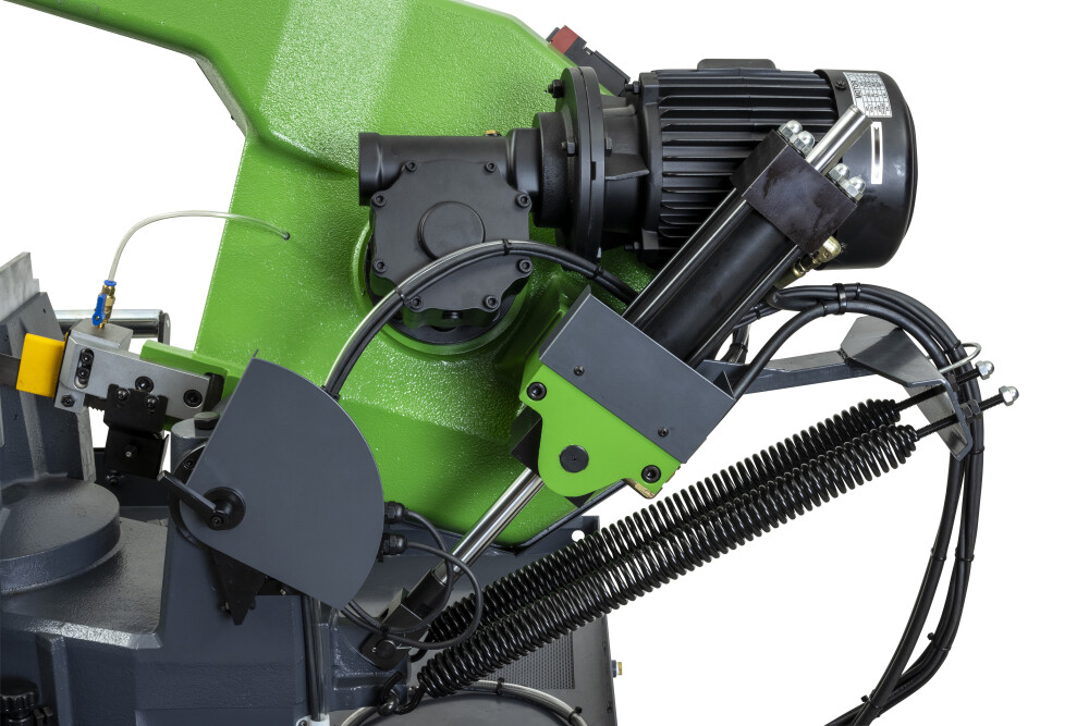 Bandzaagmachine 355 mm met variabel toerental én automatische klemming