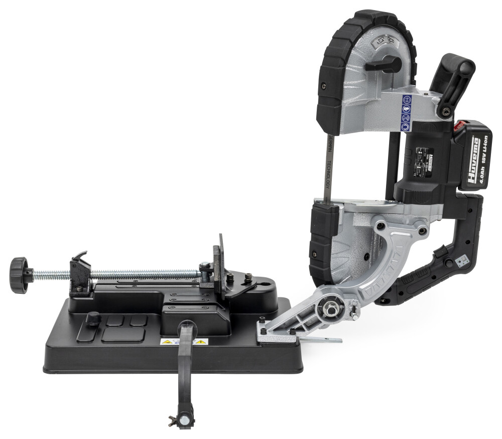 Draagbare bandzaagmachine op accu - 50 mm