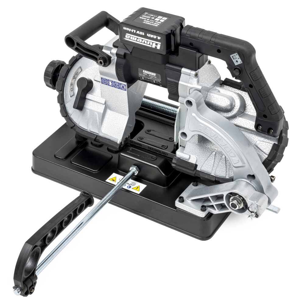 Draagbare bandzaagmachine op accu - 50 mm