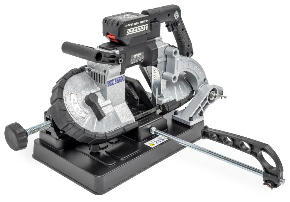 Draagbare bandzaagmachine op accu - 50 mm