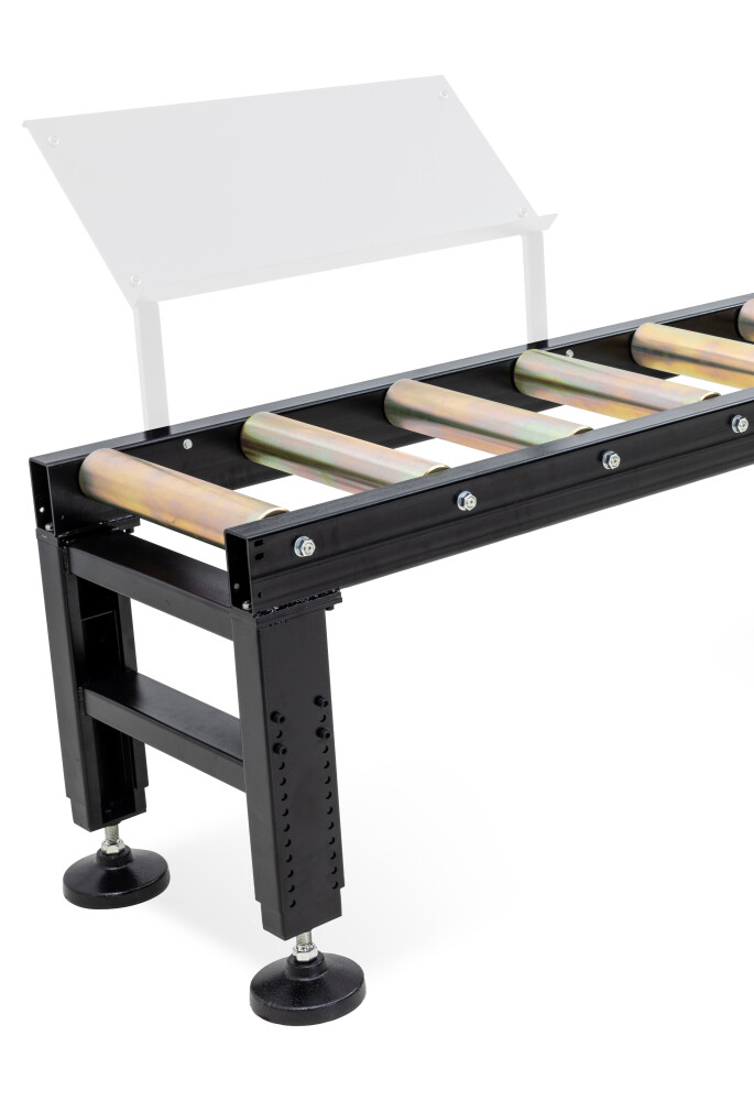 Heavy duty roller conveyor - 2 meters