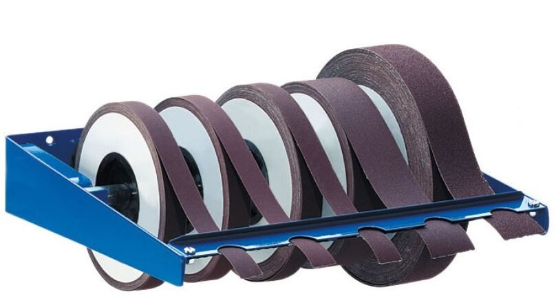 Holder for 5 abrasive bands