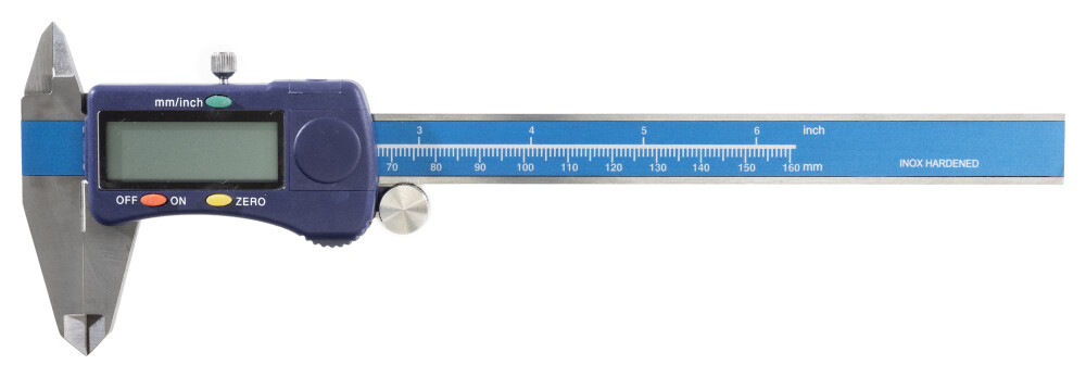 Digitale schuifmaat met rol DIN 862 150mm