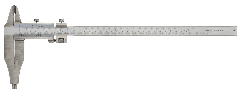 Control caliper, with points, lightweight version, DIN 862 300 mm