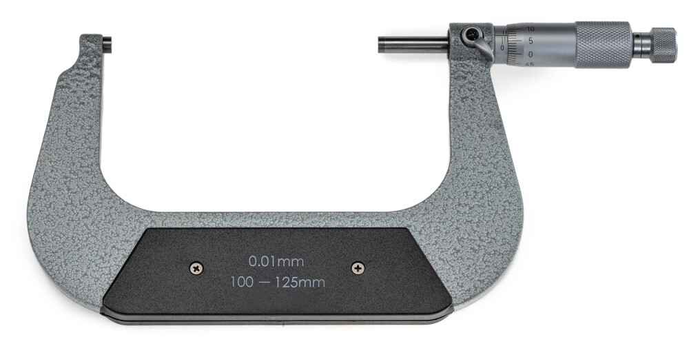 Micromètre d'extérieur avec lecture à 0,01 mm