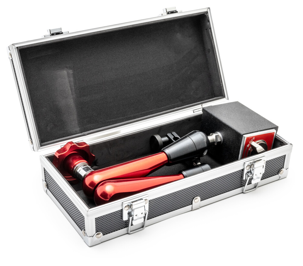 Mechanical magnetic measuring stand