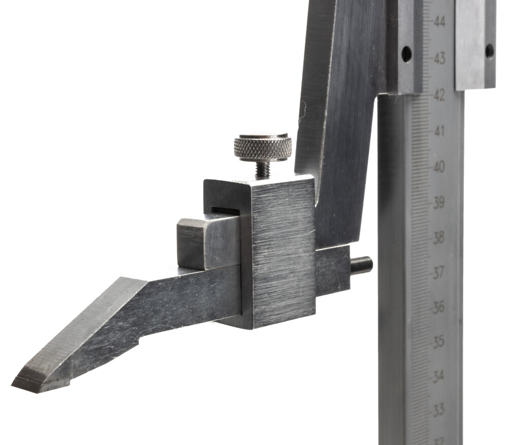 Höhenmess- und Anreissgerät, Nonius 1/20