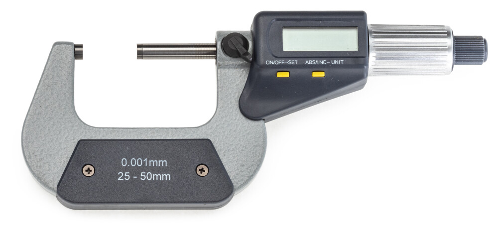 Micromètre numérique d'extérieur avec fonction ABS