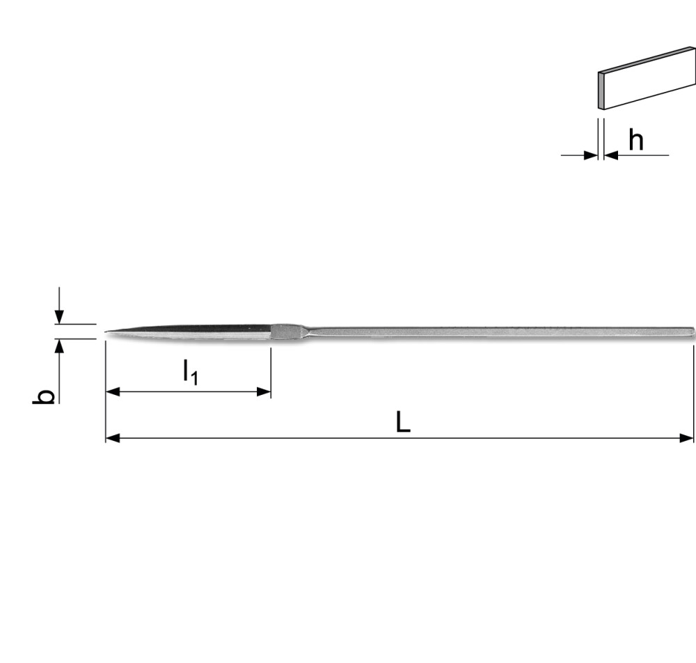 Hardchromium Escapement file