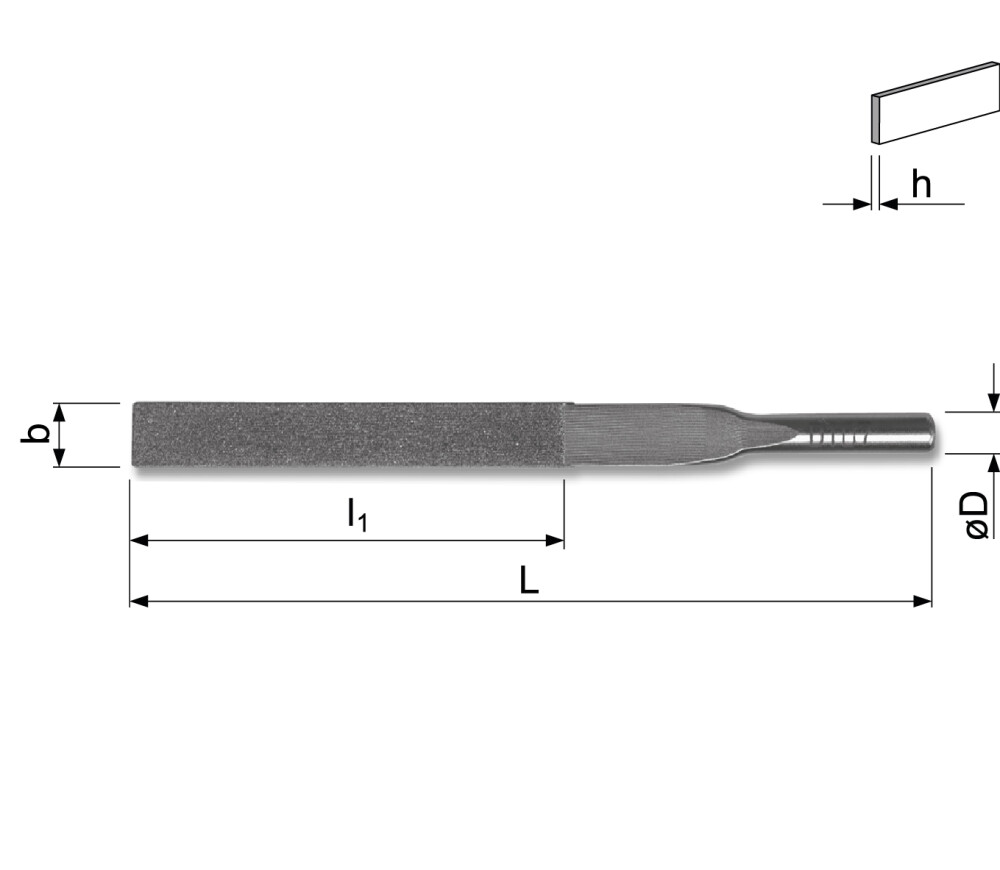Hardchroom diamantvijl