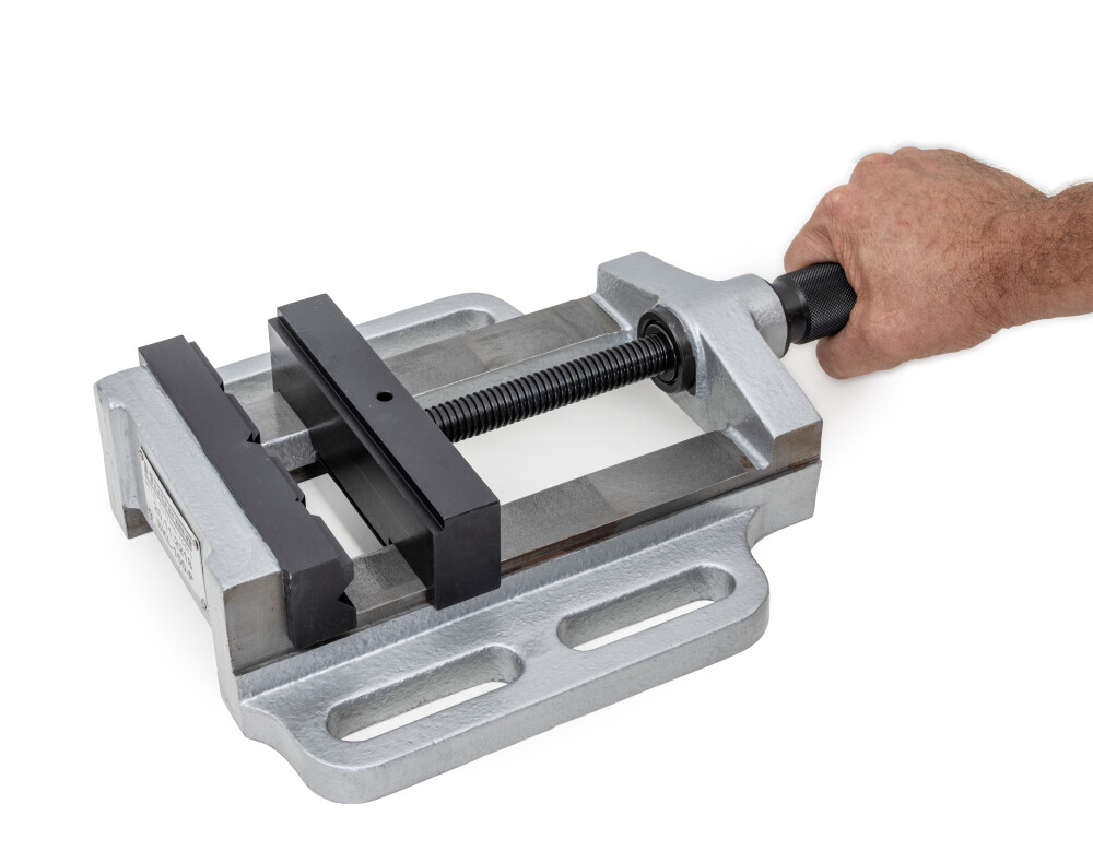 Schnellspann Schraubstock mit Prismaback