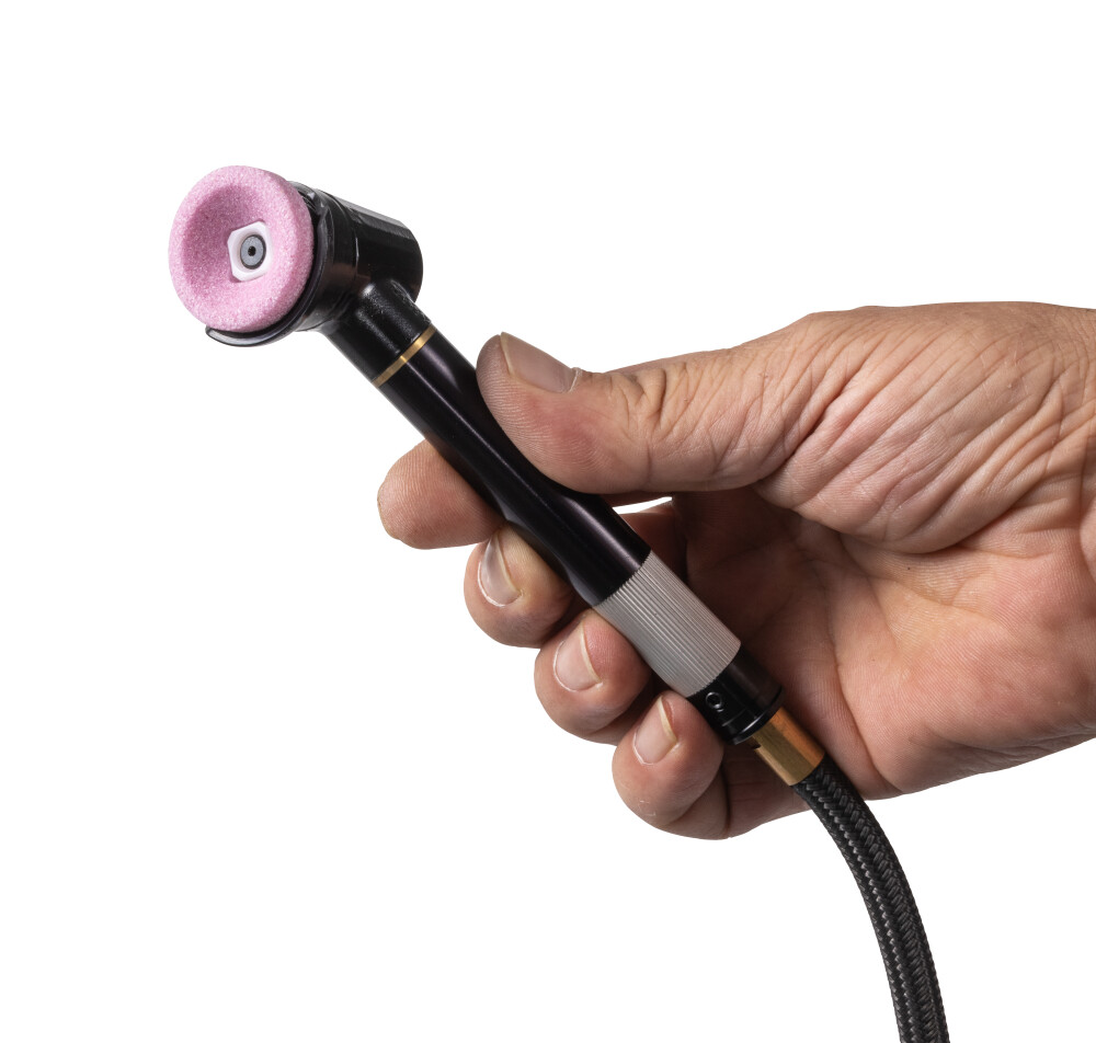 Mini air angle grinder