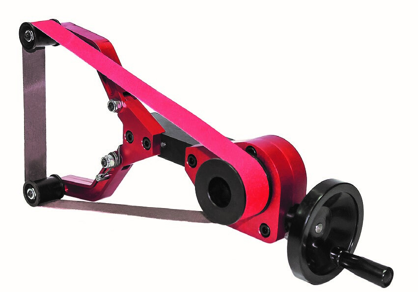 Sanding unit lathe