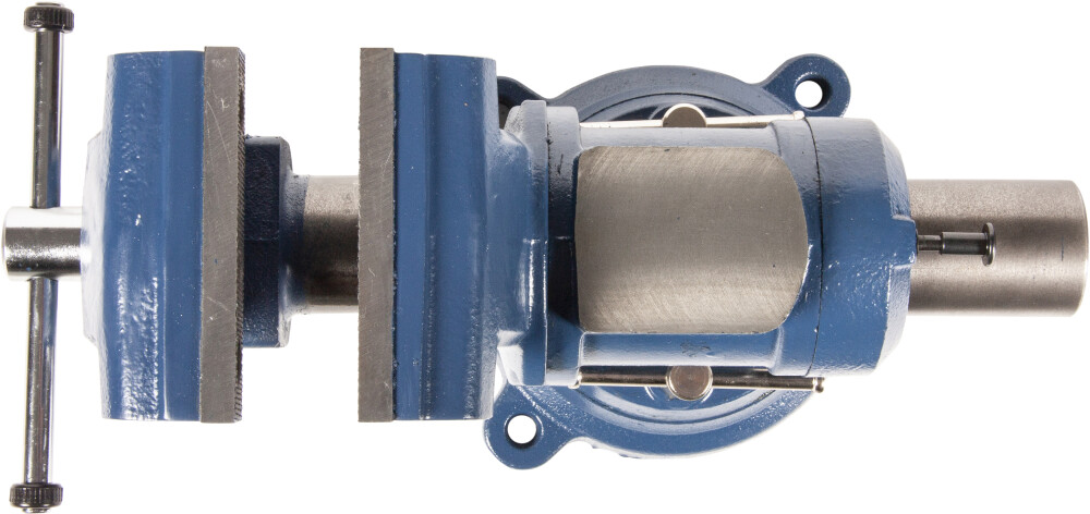 Rotating base and head bench vise