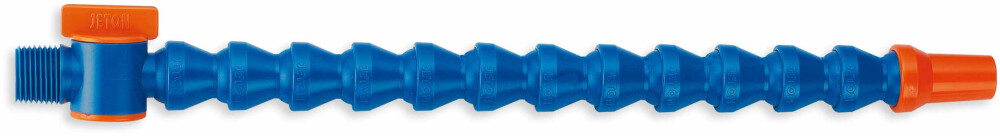 1/2'' PT (Aziatisch) Koelslang 36cm (verstelbaar) met kraan (m)