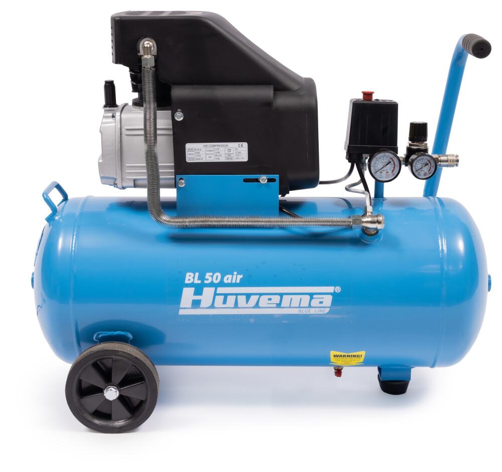 Oliegesmeerde luchtcompressor 50 liter