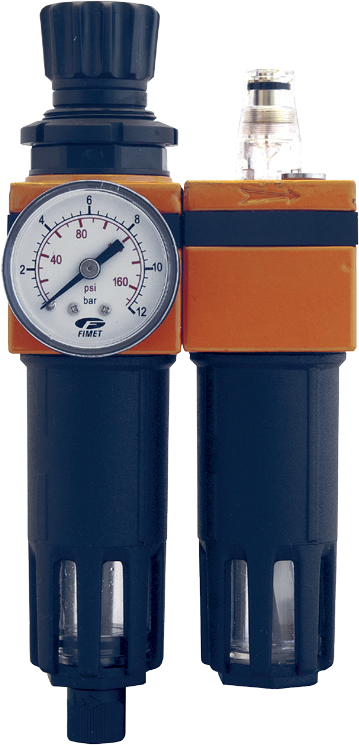 Perslucht filterregelaar