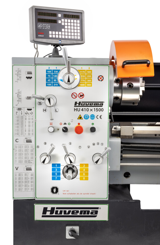Drehmaschine 410x1500 mm mit Digitalanzeige