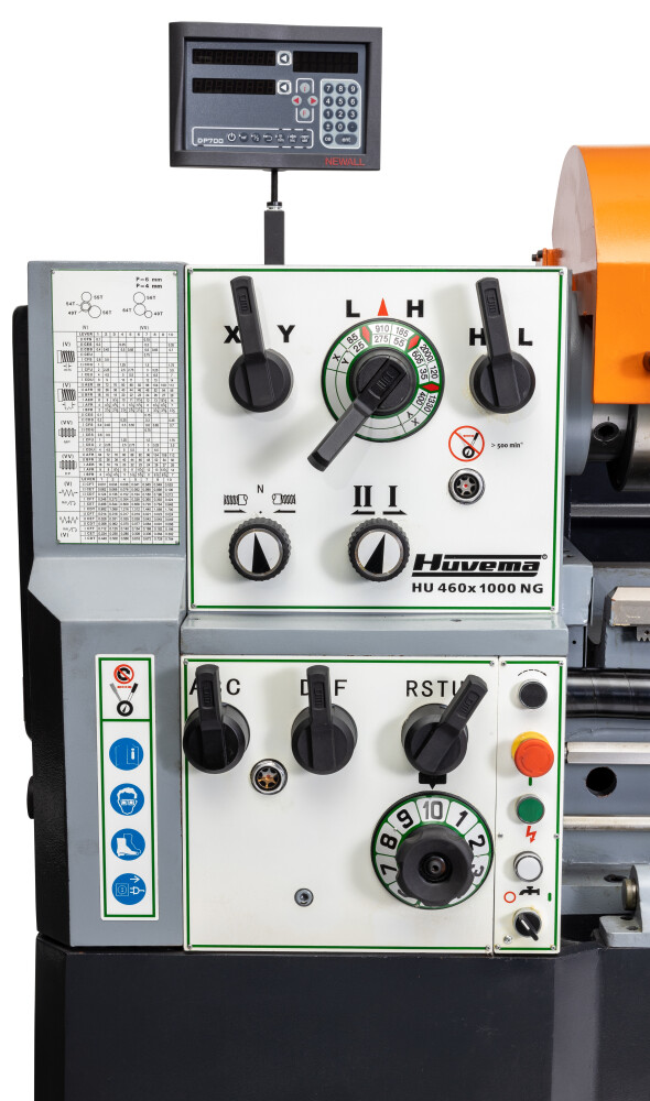 Tour 460x1000 mm avec lecture digitale