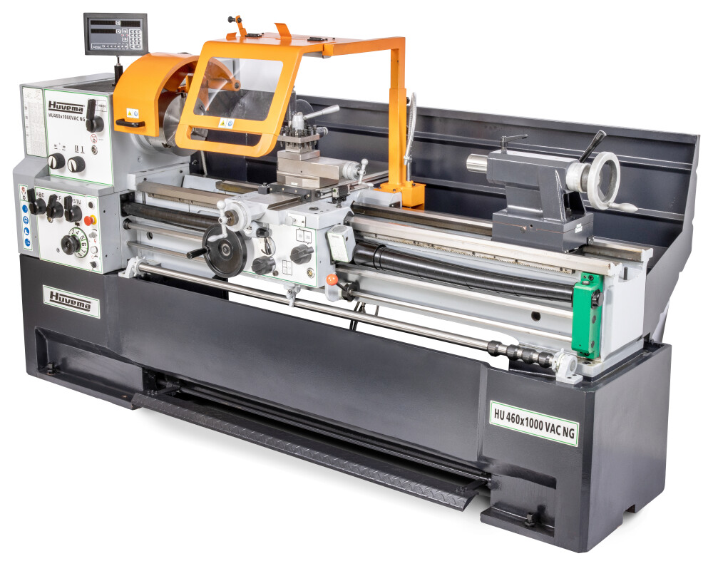 Draaibank 460x1000 mm met digitale uitlezing en variabel toerental