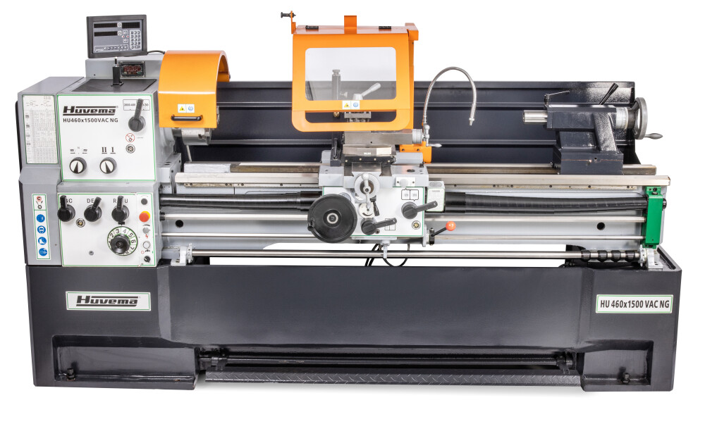 Draaibank 460x2000 mm met digitale uitlezing en variabel toerental