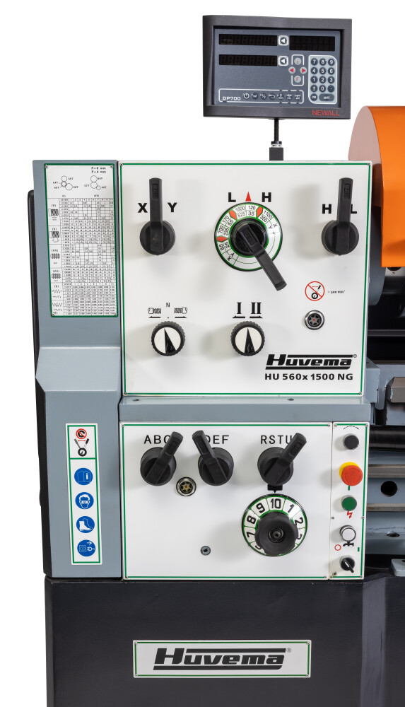 Draaibank 560x1500 mm met digitale uitlezing