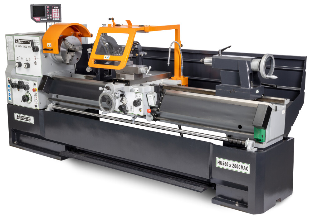 Draaibank 560x2000 mm met digitale uitlezing en variabel toerental