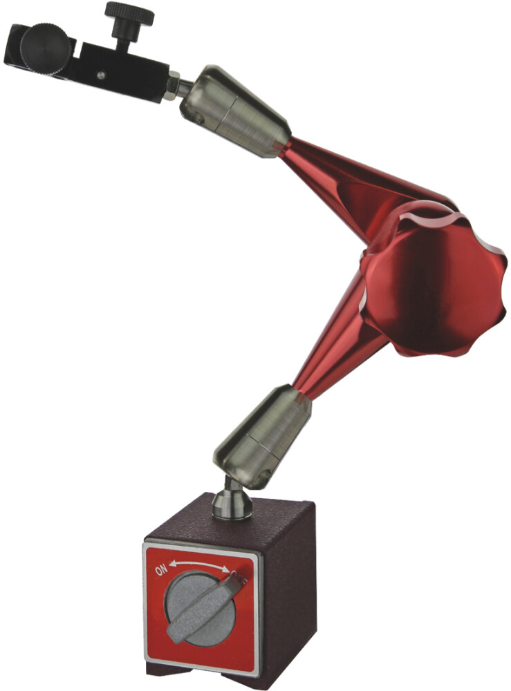 Magnetic dial supports