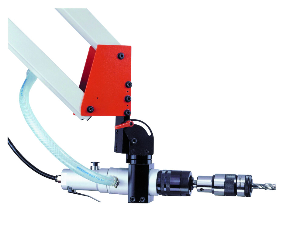 Pneumatische taparm M3~M16 (met 90° adapter)