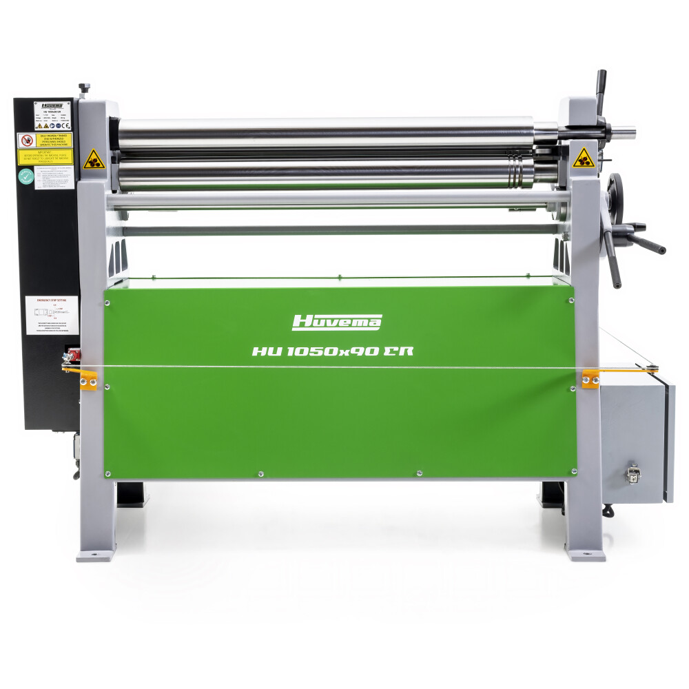 Elektrische plaatwals 1050 x 3 mm 3 rollen