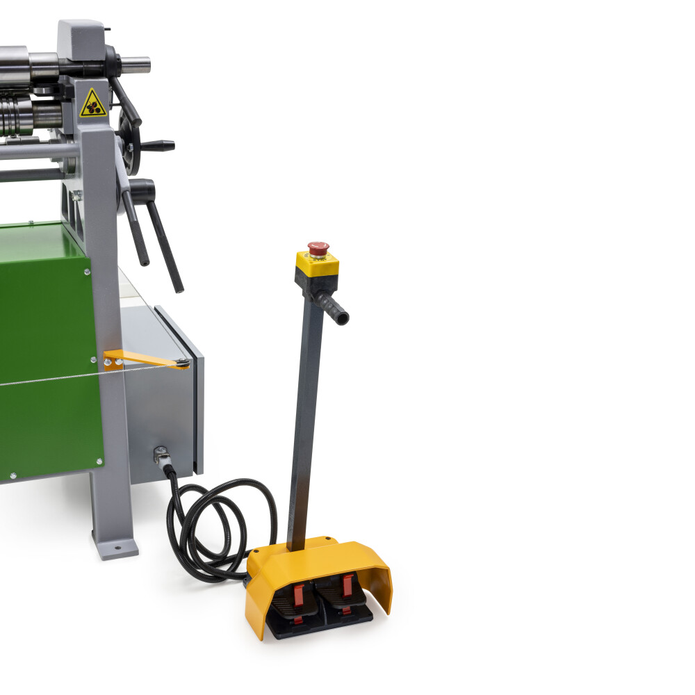 Roll plate bending machine