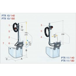 Beschermkap voor boormachine