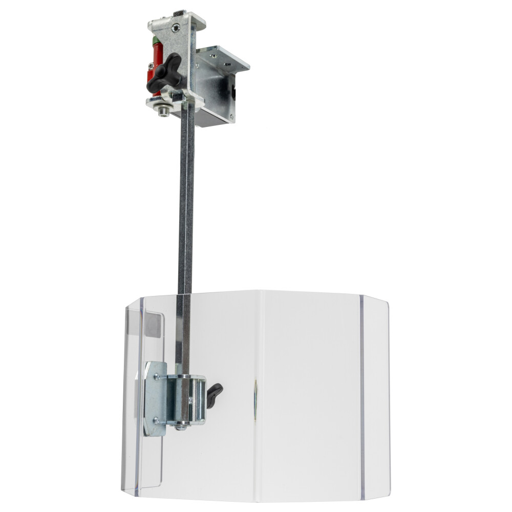 Schutzabdeckung L 200h180mm mit Mikroschalter