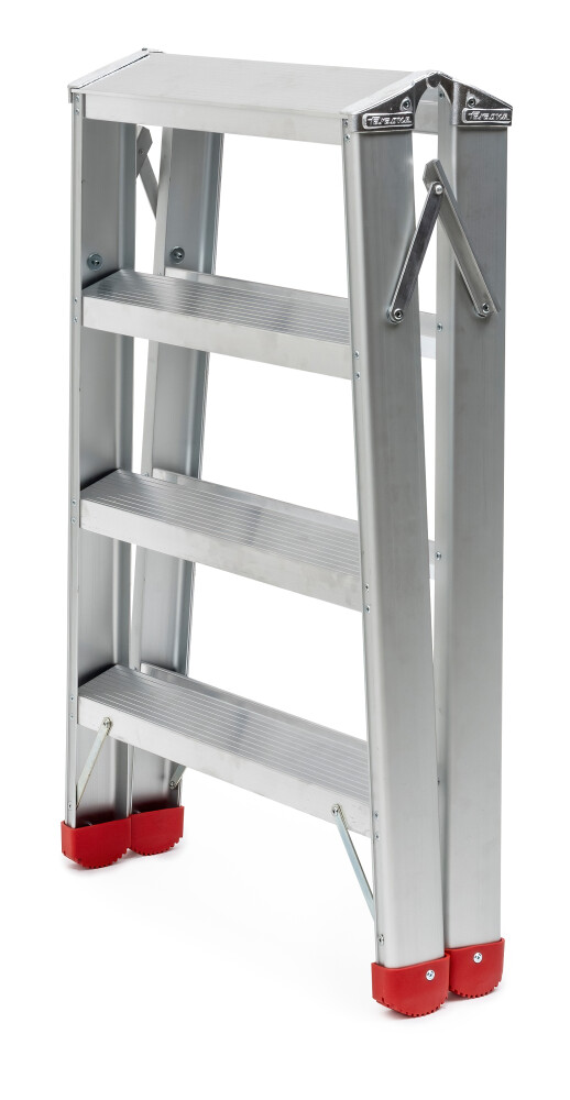 Industrial stepladder double-sided 2x4 steps XL