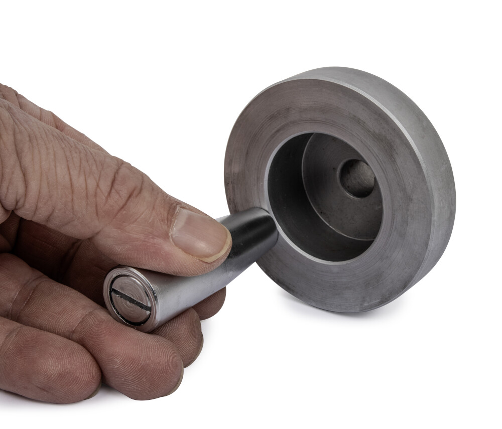 Handwiel dwarsverplaatsing